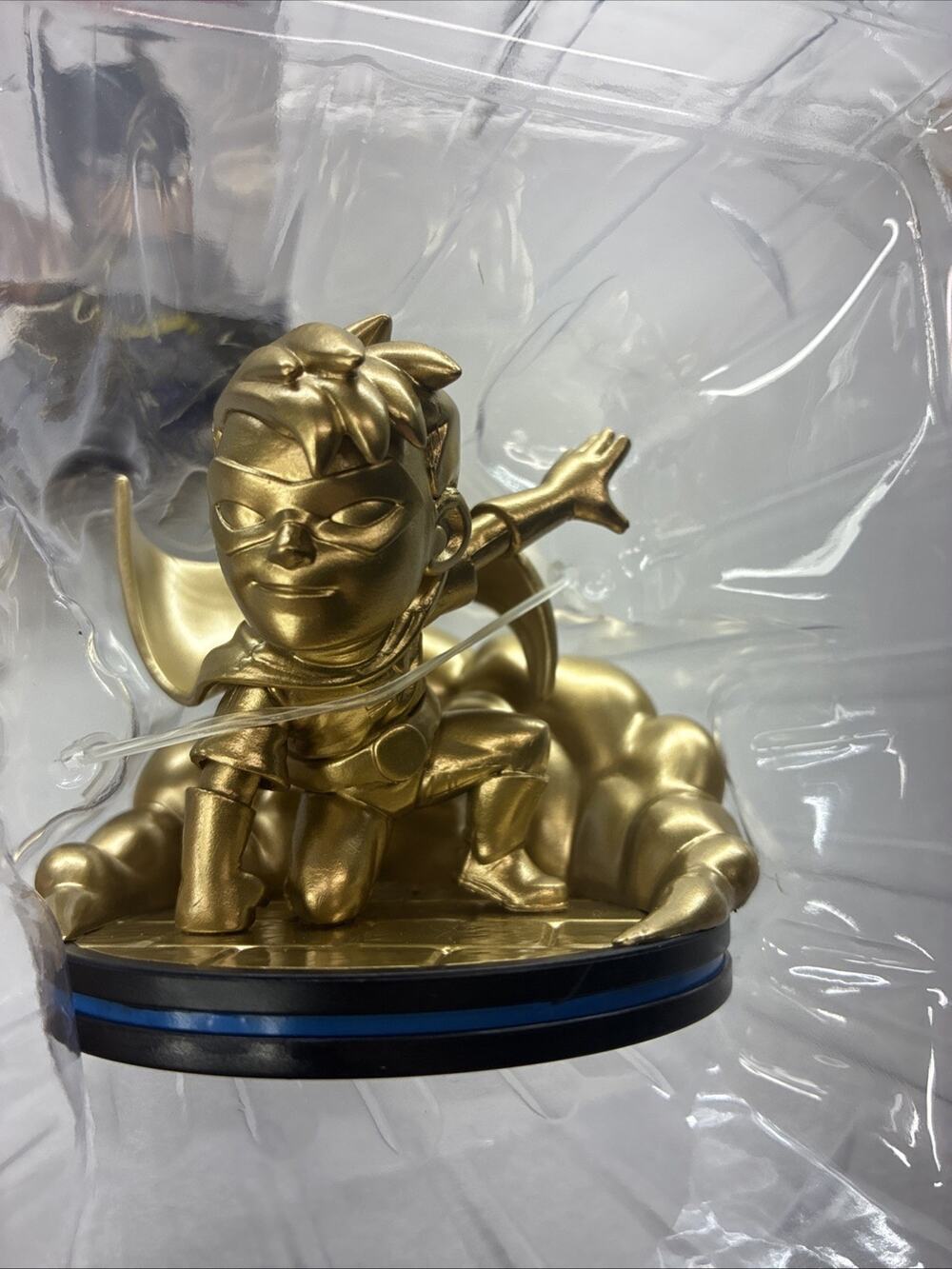 Q Fig Animated Batman Gold Robin Ultra Rare Macfarlane, Dc Blind Box ￼